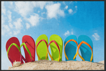 Fussmatte Flip Flops 10433 - Fussmatte Individuell