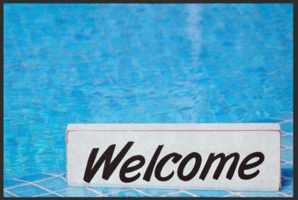 Fussmatte Welcome Swimmingpool 4791 - Fussmatte Individuell